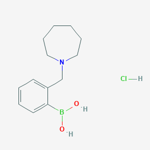 (2-(Azepan-1-ylmethyl)phenyl)boronic acid hydrochloride