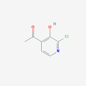 1-(2-Chloro-3-hydroxypyridin-4-YL)ethanone