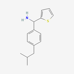 (4-Isobutylphenyl)(thien-2-yl)methylamine