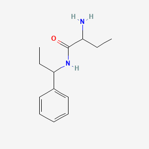 2-amino-N-(1-phenylpropyl)butanamide