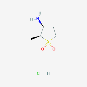 (2S,3S)-3-Amino-2-methyltetrahydrothiophene 1,1-dioxide hydrochloride