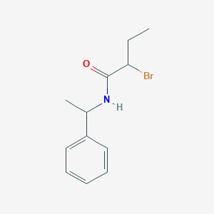 2-bromo-N-(1-phenylethyl)butanamide