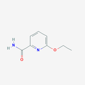 molecular formula C8H10N2O2 B13655444 6-Ethoxypicolinamide 