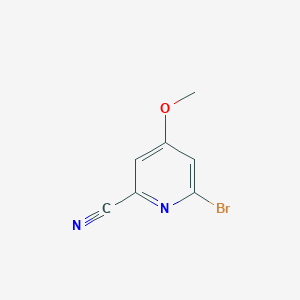 6-Bromo-4-methoxypicolinonitrile