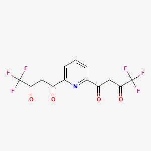 2,6-bis(4,4,4-Trifluoro-2-4-dioxybutyl)pyridine