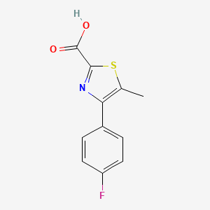 4-(4-Fluorophenyl)-5-methylthiazole-2-carboxylic acid