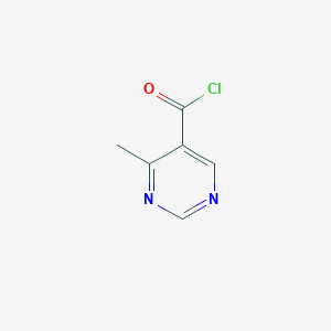 4-Methylpyrimidine-5-carbonyl chloride