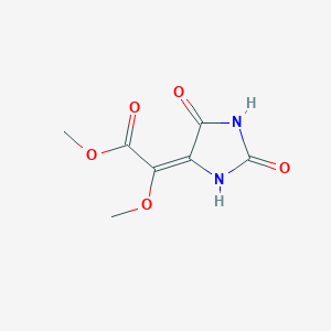 Methyl 2-(2,5-dioxoimidazolidin-4-ylidene)-2-methoxyacetate