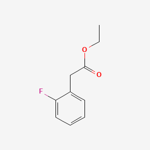 molecular formula C10H11FO2 B1365561 Ethyl 2-(2-fluorophenyl)acetate CAS No. 584-74-7