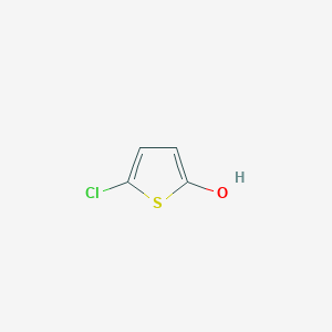 molecular formula C4H3ClOS B13655675 5-Chlorothiophen-2-ol 