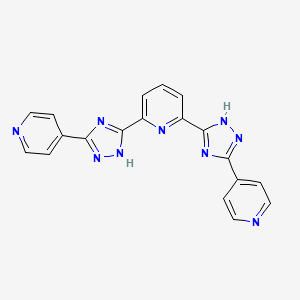 2,6-bis(3-pyridin-4-yl-1H-1,2,4-triazol-5-yl)pyridine