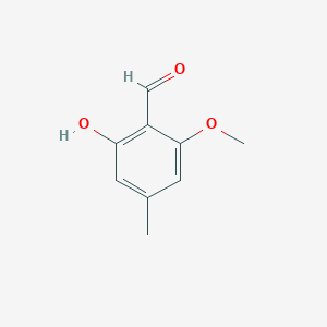 2-Hydroxy-6-methoxy-4-methylbenzaldehyde