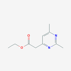 Ethyl 2-(2,6-dimethylpyrimidin-4-yl)acetate