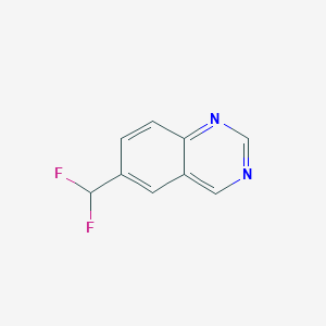 6-(Difluoromethyl)quinazoline