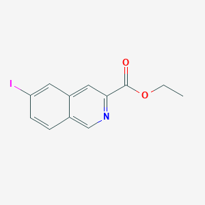 Ethyl 6-iodoisoquinoline-3-carboxylate