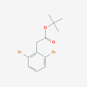 tert-Butyl 2-(2,6-dibromophenyl)acetate