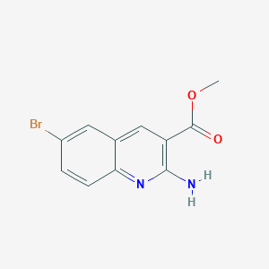 Methyl 2-amino-6-bromoquinoline-3-carboxylate