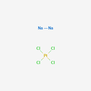 molecular formula Cl4Na2Pt B13655977 Sodiosodium;tetrachloroplatinum 