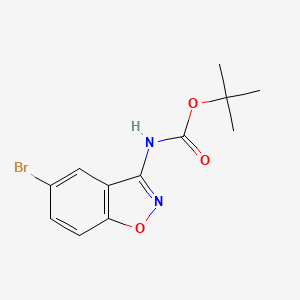 Tert-butyl 5-bromobenzo[d]isoxazol-3-ylcarbamate