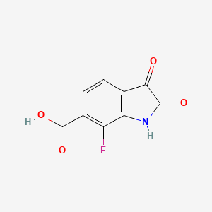 7-Fluoro-2,3-dioxoindoline-6-carboxylic acid