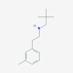 2,2-Dimethyl-N-(3-methylphenethyl)propan-1-amine