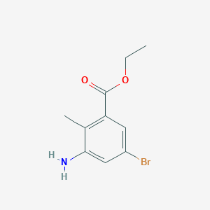 Ethyl 3-amino-5-bromo-2-methylbenzoate