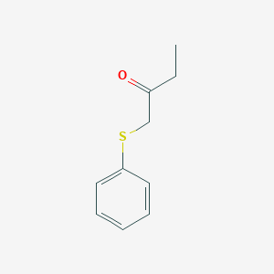 molecular formula C10H12OS B13656145 2-Butanone, 1-(phenylthio)- CAS No. 57814-09-2