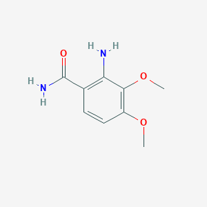 2-Amino-3,4-dimethoxybenzamide