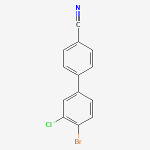 4'-Bromo-3'-chloro-[1,1'-biphenyl]-4-carbonitrile