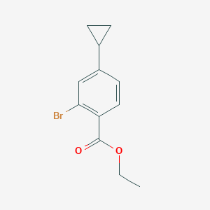 Ethyl 2-bromo-4-cyclopropylbenzoate