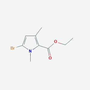 Ethyl 5-bromo-1,3-dimethyl-1H-pyrrole-2-carboxylate