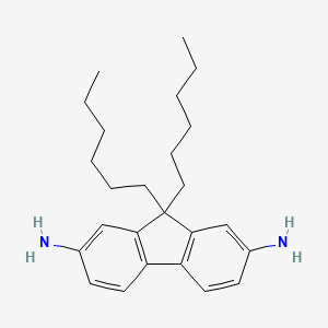 9,9-Dihexyl-9H-fluorene-2,7-diamine