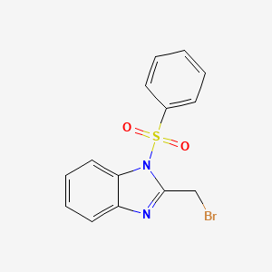 2-(Bromomethyl)-1-(phenylsulfonyl)-1H-benzo[d]imidazole