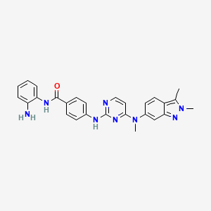 Benzamide,N-(2-aminophenyl)-4-[[4-[(2,3-dimethyl-2H-indazol-6-yl)methylamino]-2-pyrimidinyl]amino]-