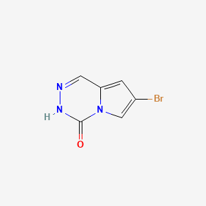 7-Bromopyrrolo[1,2-d][1,2,4]triazin-4(3H)-one