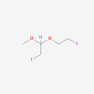 2-Iodo-1-(2-iodoethoxy)-1-methoxyethane