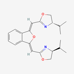 (1Z,3Z)-1,3-Bis(((S)-4-isopropyl-4,5-dihydrooxazol-2-yl)methylene)-1,3-dihydroisobenzofuran