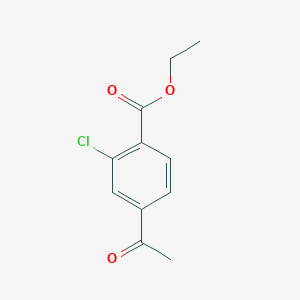 Ethyl 4-acetyl-2-chlorobenzoate