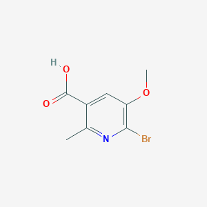 6-Bromo-5-methoxy-2-methylnicotinic acid