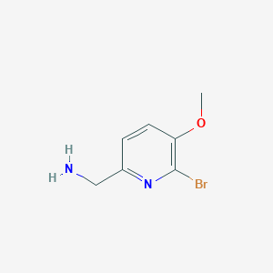 (6-Bromo-5-methoxypyridin-2-yl)methanamine