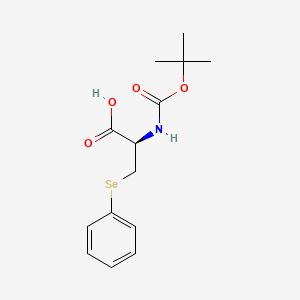 (R)-2-((tert-Butoxycarbonyl)amino)-3-(phenylselanyl)propanoic acid