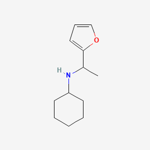 N-[1-(furan-2-yl)ethyl]cyclohexanamine