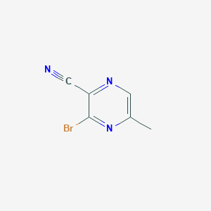 3-Bromo-5-methylpyrazine-2-carbonitrile