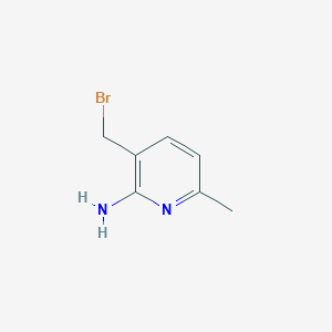 3-(Bromomethyl)-6-methylpyridin-2-amine