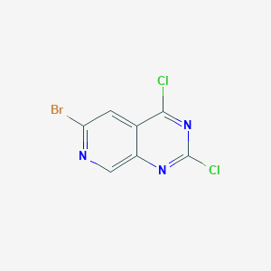 6-Bromo-2,4-dichloropyrido[3,4-d]pyrimidine