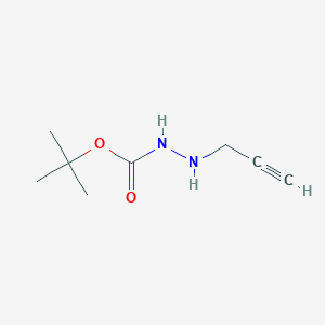 tert-Butyl 2-(prop-2-yn-1-yl)hydrazine-1-carboxylate