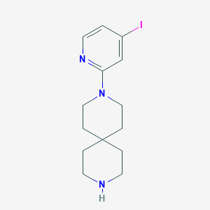 3-(4-Iodopyridin-2-yl)-3,9-diazaspiro[5.5]undecane