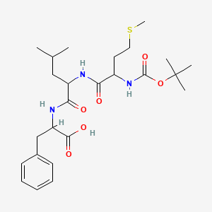 molecular formula C25H39N3O6S B13656786 Boc-MLF 