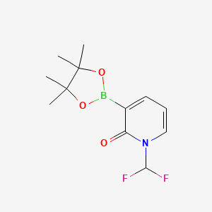 1-(Difluoromethyl)-3-(4,4,5,5-tetramethyl-1,3,2-dioxaborolan-2-yl)pyridin-2(1H)-one