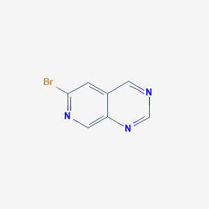 molecular formula C7H4BrN3 B13656823 6-Bromopyrido[3,4-d]pyrimidine 